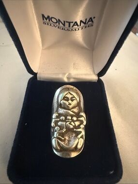 Montana Silversmiths Silver Matryoshka Mothers  Ring